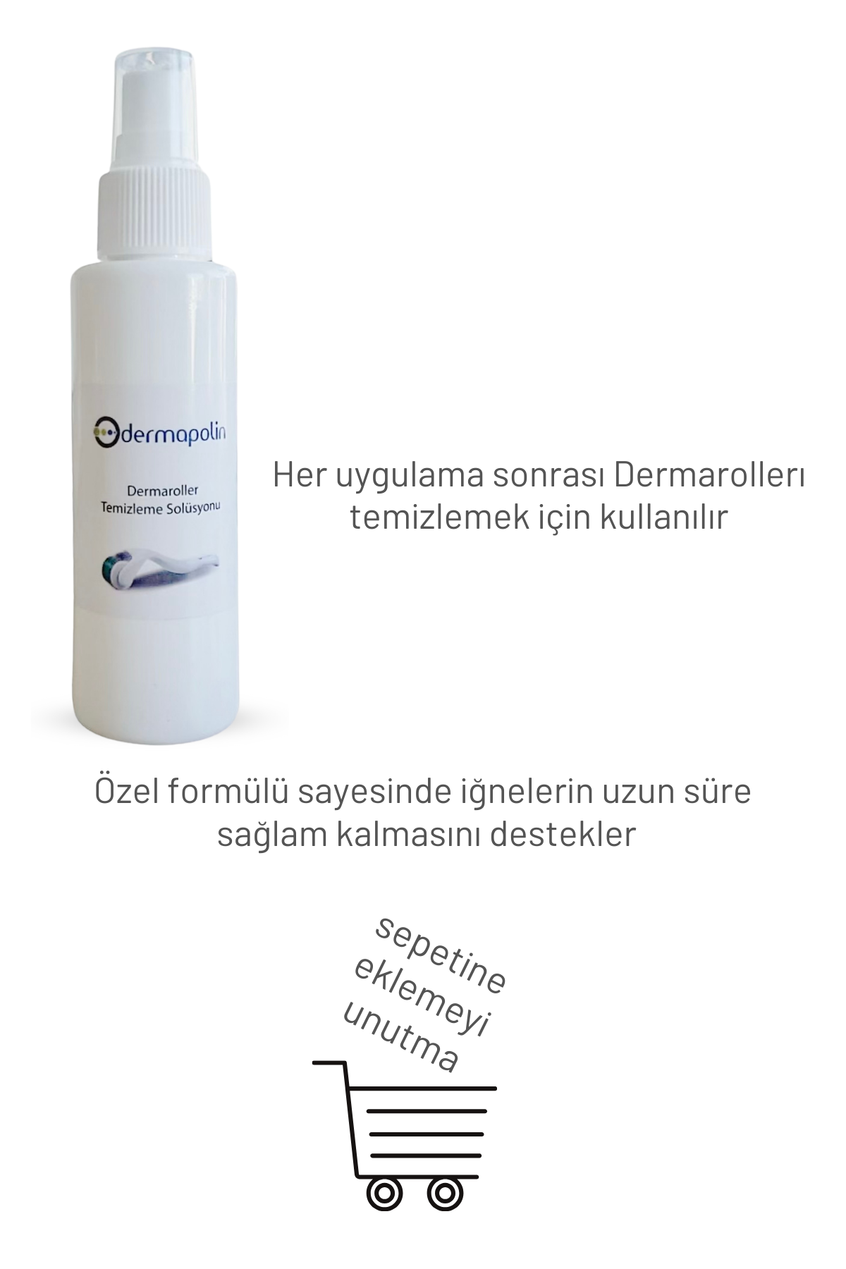 Dermaroller Temizleme Solüsyonu 100ml